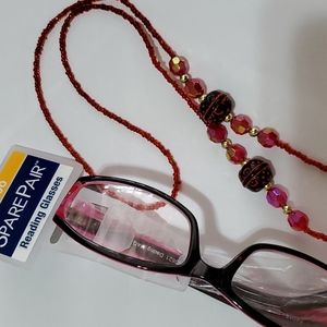 Reading Glasses 2.0 SparePair Reading Glasses-Free lanyard glasses.